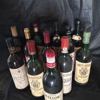 Vini vari d'annata (18 bottiglie)