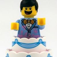 LEGO Minifigure "Uomo Torta" Serie 18