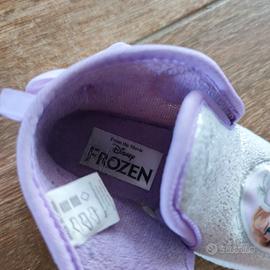 Ciabattine DISNEY FROZEN invernali viola misura 23