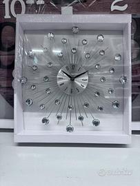 Orologio a Muro Design Cristalli