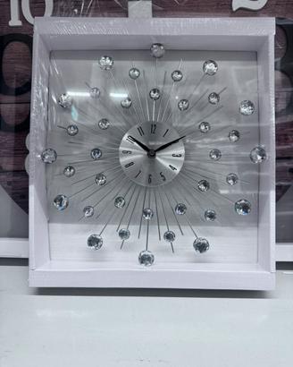 Orologio a Muro Design Cristalli
