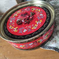 scatola latta  vintage biscotti Crawford & sons