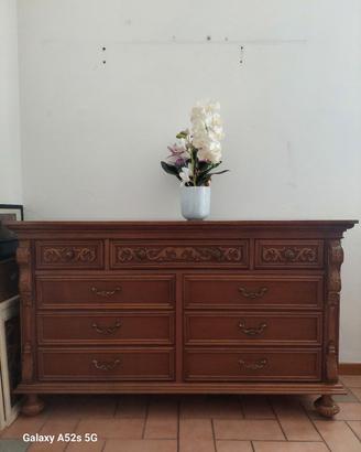Cassettone/Como' in legno