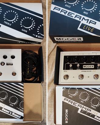 MOOER PREAMP LIVE - ribasso