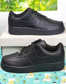 Nike Air Force 1 nere, taglia38