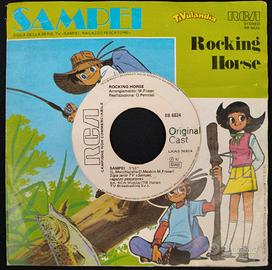 Sampei Disco 45 giri Rocking Horse Sigle Cartoni