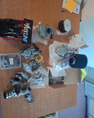 pit bike carburatori collettori molkt