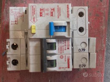 Interruttore differenziale magnotermico bipolare