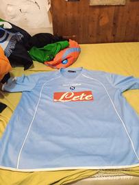Maglia del napoli azzurra Lete xxl e pantaloncino