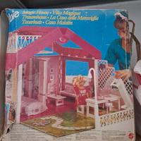 casa barbie e passeggino cicco bello