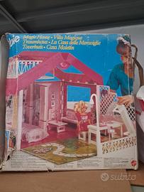 casa barbie e passeggino cicco bello