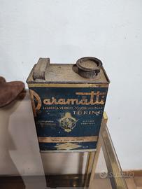 latta da collezione. olio Paramatti vintage