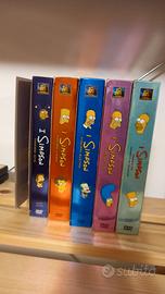 dvd Simpson stagioni 1, 2, 3, 4, 5 e 7