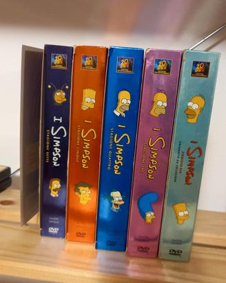 dvd Simpson stagioni 1, 2, 3, 4, 5 e 7