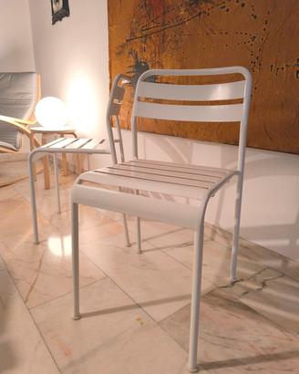 Sedie in ferro bianco esterno/ interno Ikea