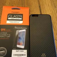 Protettore schermo e cover iphone6splus e 6plus