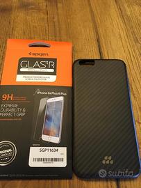 Protettore schermo e cover iphone6splus e 6plus