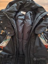 giaccone vintage Ellesse nero  tg 46