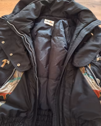 giaccone vintage Ellesse nero  tg 46