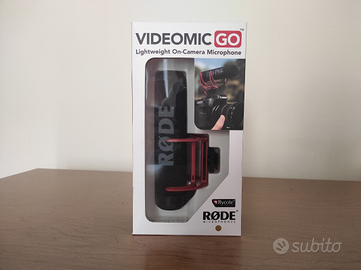 Microfono per Videocamera RODE Videomic Go