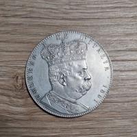 5 Lire 1891 tallero argento