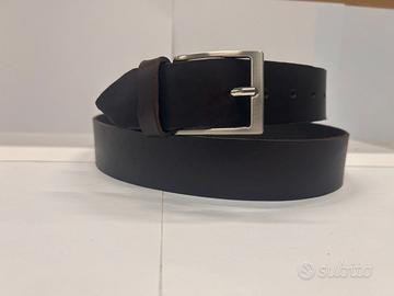 Cintura in vero cuoio uomo