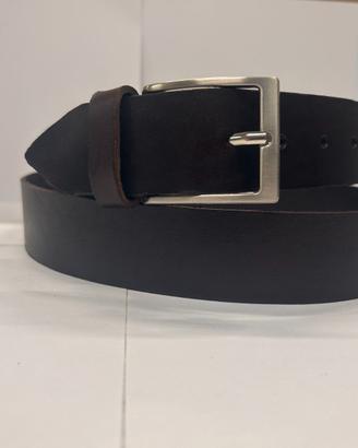 Cintura in vero cuoio uomo