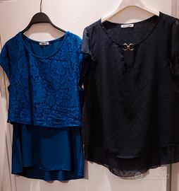N.2 bluse eleganti, taglia L
