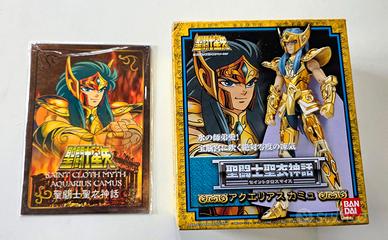 Camus Aquarius Saint Seiya Myth Classic con targa