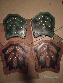 Bracciali schinieri Larp, GRV, Teatro 2