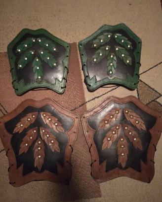 Bracciali schinieri Larp, GRV, Teatro 2