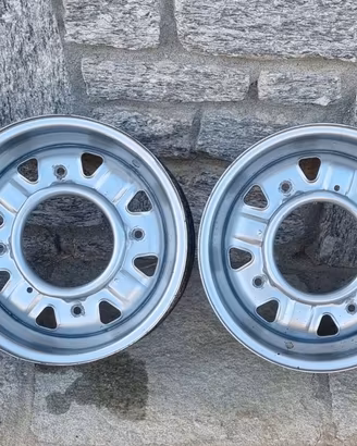 Cerchi d'epoca Fergat 12x4J Fiat 500