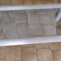 tavolino legno e vetro
