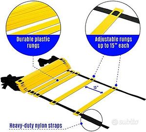 Scaletta allenamento Agility Ladder 20 pioli!