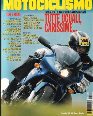 rivista motociclismo numero 8 anno 1995