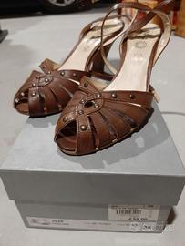 Sandali nr. 36 in cuoio