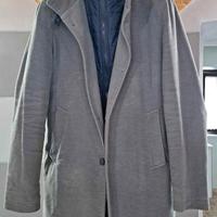 Cappotto sombrero grigio