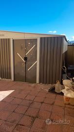 casetta da giardino box outsunny magazzino 9mq