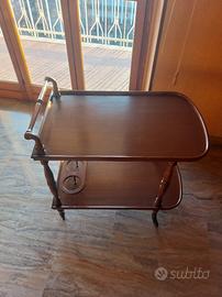 Carrello bar anni 60 con ruote