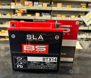 Batteria BS BTX14 già carica