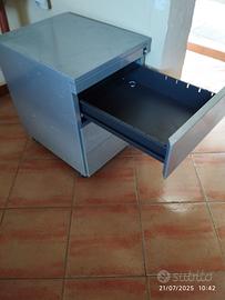 Cassettiera metallica con chiusura a chiave