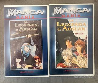 VHS Vintage anime: LA LEGGENDA DI ARSLAN (2 vol)