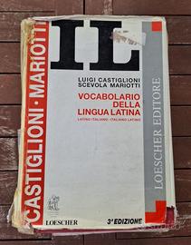 Dizionario latino Castiglioni Mariotti