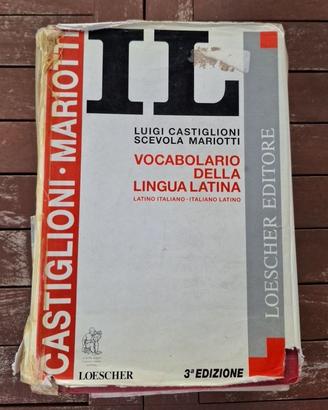 Dizionario latino Castiglioni Mariotti