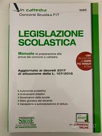 LEGISLAZIONE SCOLASTICA concorsi scuola Ed. Simone