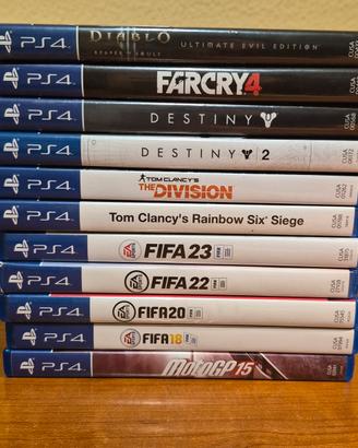 PS4 Giochi
