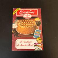 Ricettario Bertolini Maria Rosa originale 1990