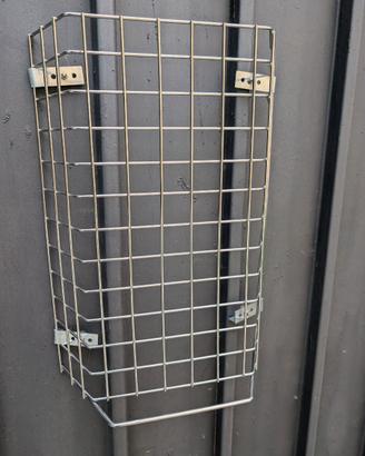 Griglia protezione stufa salvaustioni in acciaio