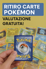Ritiro Carte Pokémon – Valutazione Gratuita