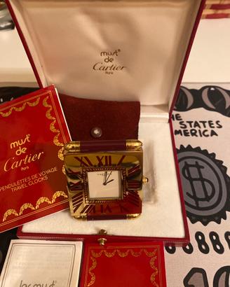 Orologio da tavolo cartier pendulette